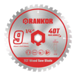 Disco de sierra TCT 9 1/4” 40T para madera